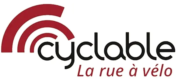 logo cyclable la rue à vélo